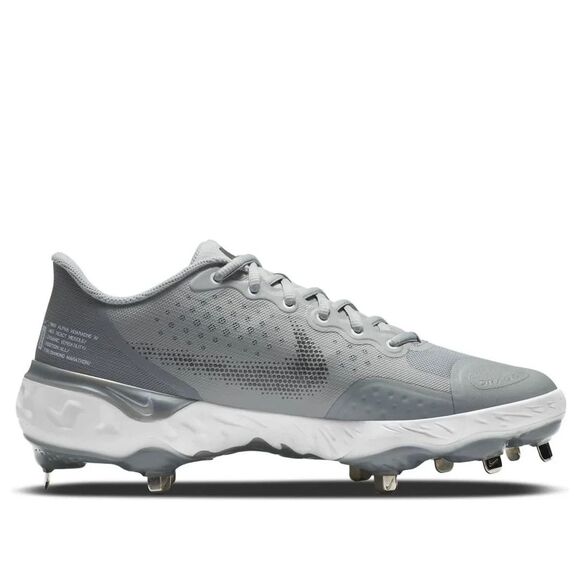 Size 11 Nike Alpha Huarache 3 Elite Metal Baseball Cleats Smoke Gray CK0746-002